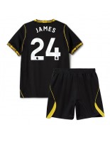 Chelsea Reece James #24 Venkovní dres pro děti 2026-27 Krátký Rukáv (+ trenýrky)